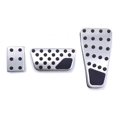 China Original Alloy+ Clutch Fuel Aluminum Rubber Accelerator Pedal Pads For Dodge Ram 2010-2019 Gas Brake Pedal Cover Non-drill Auto Accessories for sale