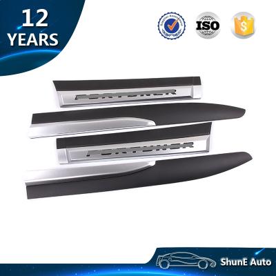 China ABS New Arrive ABS Silver Color Side Door Trim For Fortuner 2016 2017 2018 Auto Body Cover Trim Vapor Accessories for sale