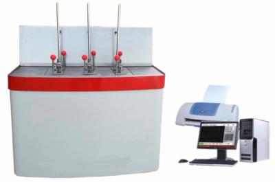 China Computer Controlled HDT / Vicat Softening Point Apparatus Heat Distortion Testing Machine for sale