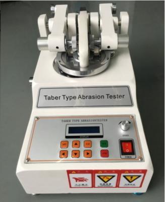 China Probador ASTM D7255 Abraser rotatorio de cuero de la abrasión de Taber para la prueba de desgaste en venta