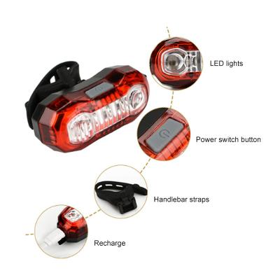 China Good quality low price hot sale cheap custom made bicycle tail light L96R for sale