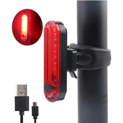 China 2021 Factory New Design ABS+PC Rechargeable Head Bike Light Usb Tail Bicycle Light for sale