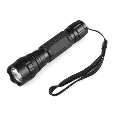 China Outdoor Activity High Performance Aluminum Alloy 18650 Rechargeable Battery Q5 LED Durable Flashlight for sale