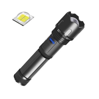 China Outdoor Activity XHP 50 High Power Water Resistant 18650/AAA Battery LED Flashlight for sale