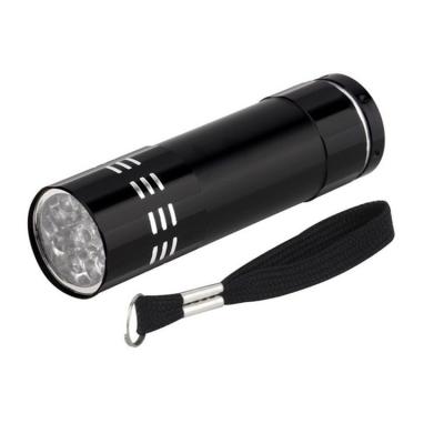 China White Emergency 9 Battery Small Mini Mini Portable AAA Aluminum Alloy LED Flashlight for sale