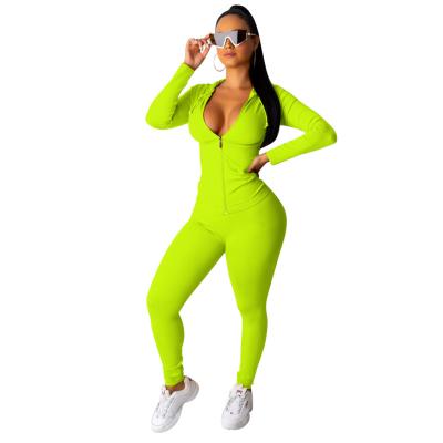 China Hot Selling QUICK DRY Two Piece Tracksuit Hoodie Women's Jogging Suit Sweatsuit Set for sale