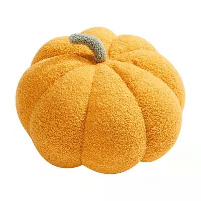 China New Creative Plush Multiple Colors Durable Simulation Pumpkin Soft Plush Stuffed Toys Sit Decor for sale