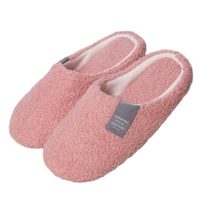 China Cushioning Ladies Fashion Fur Slippers Fluffy Bedroom Designer Winter Women's Home Indoor Furry Slippers Plush Slipper Socks for sale