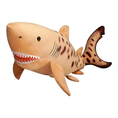 China Wholesale Border Custom Shark Doll Cotton Pillow Spot Plush Toy OEM/ODM Custom Kids Stuffed Soft Comfort Plush Toys for sale