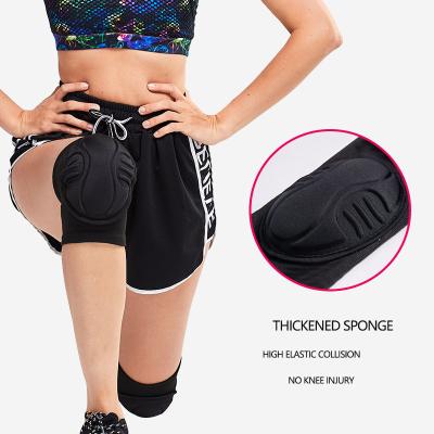 China High Density Sponge Shock Absorption Pad Knee Pads Black Sponge Knee Pads Volleyball Soccer Dance Protecting Knees for sale