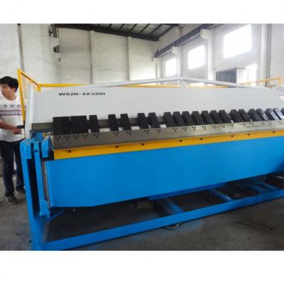 China Home Use 4X2500 Machinery Angle Bender Cornice Brake Press Brake for sale