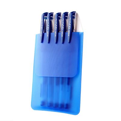 China UNIVERSAL Protector Shirt Pen Pouch Holder Bag Promotional Medical Medical Prevent Pen Leaks PVC Pencil Bag Schools and Offices JMZ for sale