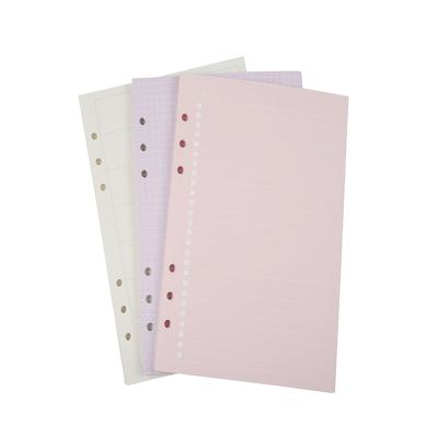 China A6 Promotion Binder Planner Loose Leaf Notebook Filler Inserts Paper for sale