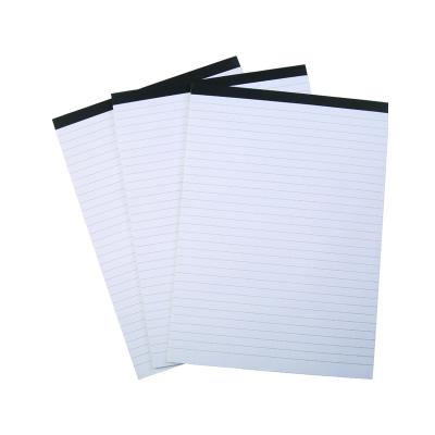 China Hot Selling Self Adhesive Memo Pad Customized Printing Logo School A4 Printed Letter Pad Memo Pad Notebook for sale