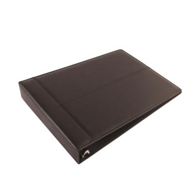 China High Quality Customized PU Leather A4 7 Hole Binder Folder for sale