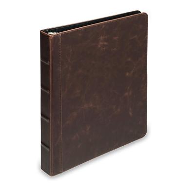 China OEM ODM Accept Faux Leather Presentation Folder, PVC Presentation Folder, Mini 3 Ring Binder for sale