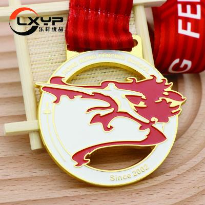 China Global Manufacturer Customized High Quality Metal, Silver and Copper 3D Marathon Medals for sale