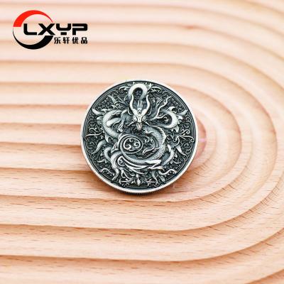 China Europe Manufacturers Customize Cheap Antique American Metal Challenge Coins Custom Metal Challenge Coins for sale