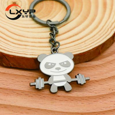 China Global Hot Selling Men Leather Car Metal Car Key Ring Monster Keychain Keychain for sale