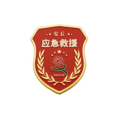 China Fashionable Europe Factory Direct Supply Medal Badge Button Metal Badge Button for sale