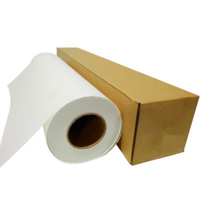 China High Sticky Industrial Fabric Used Sublimation Paper Roll For Digital Printing Press for sale