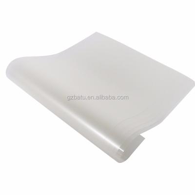 China Wholesale Water Soluble Heat Transfer Silicone Thermo Coated Film for sale