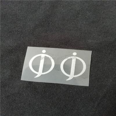 China Strong Elastic Water Based Ink Raised High Density Heat Transfer Printing Logo for sale