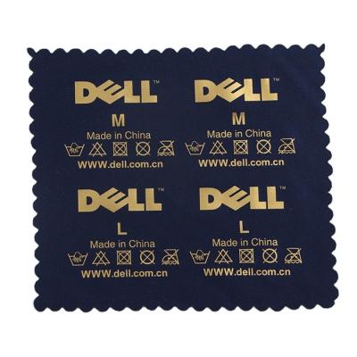 China Sustainable Garment Use Printed Heat Transfer Care Label For Clothing for sale