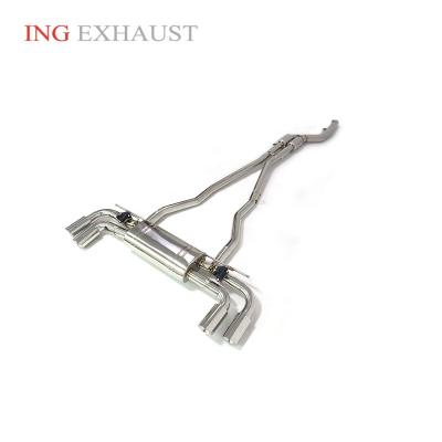 China ING Automotive Exhaust System For BMW 5 Series G30 Catback 2018+ G30 B48 B58 520i 525i 528i 530i 540i 2.0T 3.0T Stainless Steel Catback Exhaust Valve for sale