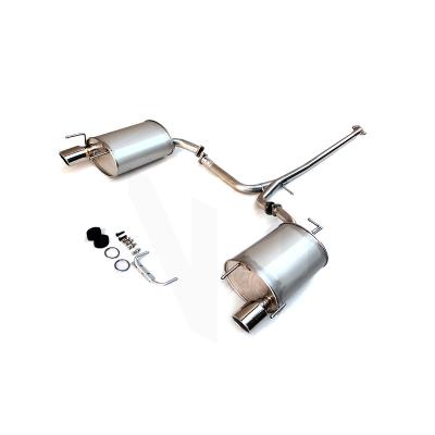 China ING Factory Direct Sales Automotive Stainless Steel Catback Exhaust System For Toyota Camry 2009+ 2.4 Camry Exhaust Voice Valve Treble Switch for sale