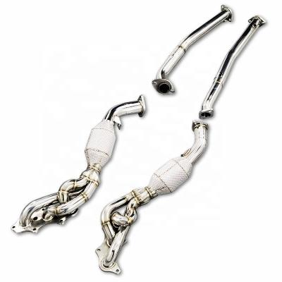 China ING Automotive Exhaust System For Toyota Land Cruiser 2010+ Land Cruiser 4.0 Stainless Steel 4.5T 4.6 5.7 Without Downpipe Catalytic Manifold for sale