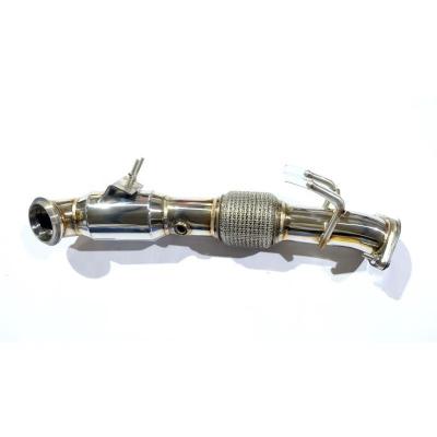 China Direct Sales 2012+ 2.0T 2.3T Automotive Fireplace Factory ING Exhaust ST Stainless Steel With Catalytic Downpipe For Ford ST Product Discount for sale