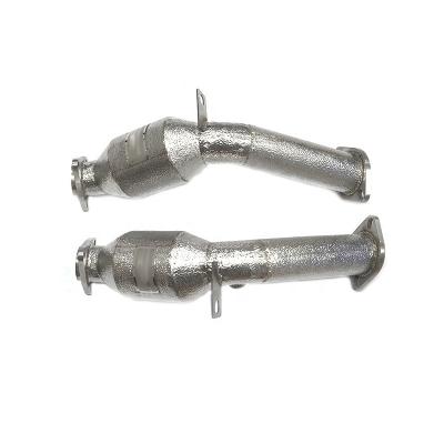 China ING device automotive factory direct sales for Infiniti G25 G37 2.5 2007+ Infiniti G25 G37 2.5 stainless steel exhaust without catalytic for sale