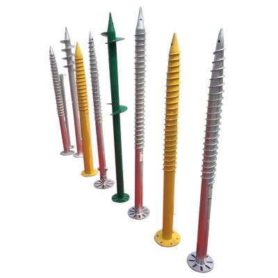 China Ground Stainless Steel Screw For Building Rack Block Helical Pile Galvanized Screw Piles Factory Outlet Steel Stainless Steel,Steel for sale