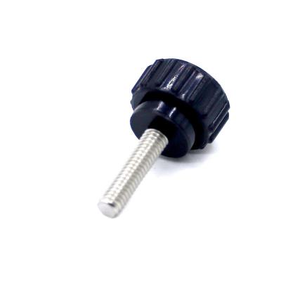 China Factory Direct Sales 08AL-10B21 Steel Screw Plastic Head Plastic Knob Bolt For Sewer Assembly for sale