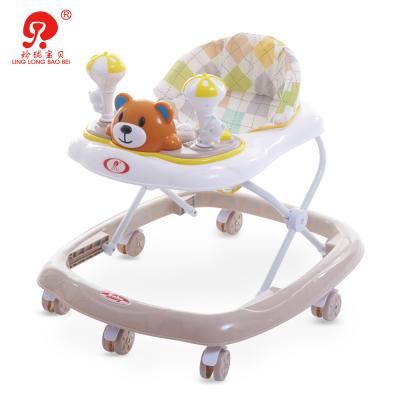 China Foldable Baby Walking Chair Best Kids Walking Chair Toys Educational Interactive Baby Walker For Children for sale