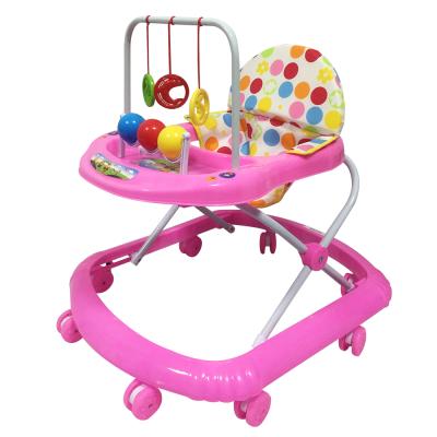 China Plastic Outdoor Simple Pattern Adjustable Seat Height Cheap Baby Walker for sale