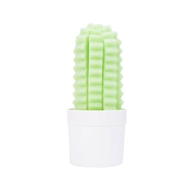 China Sustainable Hot Selling Amazon Cactus Sponge Eco-friendly Cute Dish Sponge Clean Washing Cleaning Product For Kitchen for sale