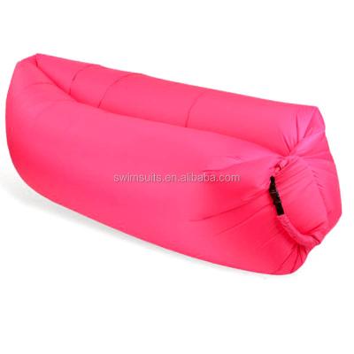 China Sun Sofa Air Sleeping Couch Lazy Air Mattress Sun Sofa Beach Airbag Indoor Outdoor Bed For Camp No.010D for sale