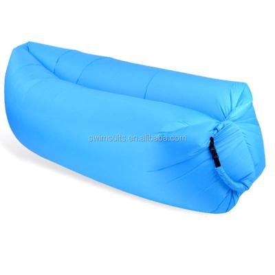 China Outdoor Lazy Sofa Air Sleeping Couch Sun Sofa Beach Couch Air Mattress Indoor Airbag Lazy Bed For Camp for sale