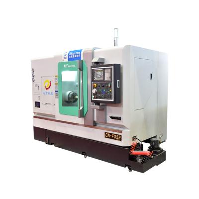 China Building Material Shops Chinese One Piece Casting Multi Axis Low Metal CNC Vertical Slope Bed Rotation Lathe for sale