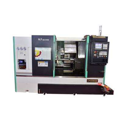 China Metal Turning CNC Heavy Linear Lathe Cutting Machining Center CKS3665 for sale