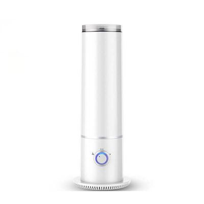 China Hotel Household Floor Standing 5.6l 25w Button Switch Ultrasonic Humidifier for sale