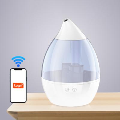 China Large Capacity H2O 7 Color Automatic Office Household RUNAL Interrupt 3L Cool Mist Air Humidifiers for sale