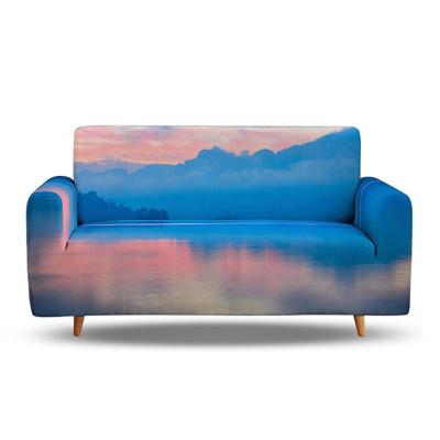 China 1-4 Setaer Sofa Cover High Quality Cheap Custom Made Flexible Scenic Sofa Cover for sale