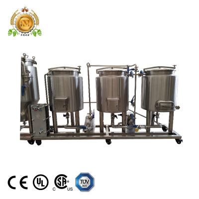 China Hotels 50L 100L small beer craft bar brewing machine mini brewery equipment for sale for sale