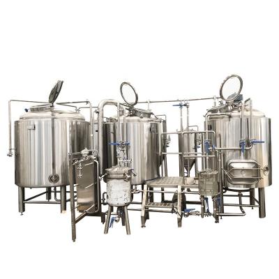 China Brewpub 5HL Micro Two-vessel Brewery Hall 500L Brewery Equipment for sale