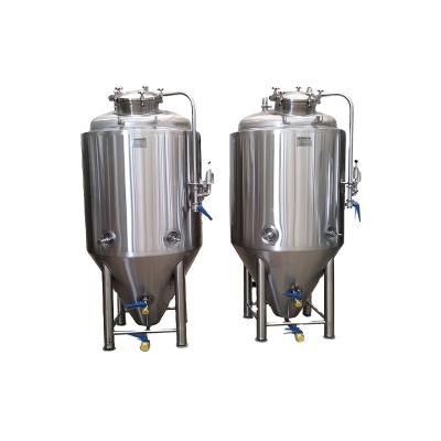 China Brewpub 500L 1000L Beer Jacketed Fermentation Tank for sale