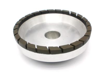 China Full Segmented Teeth Resin Bond Grinding Wheels , Tungsten Carbide Use Diamond Grinding Disc for sale