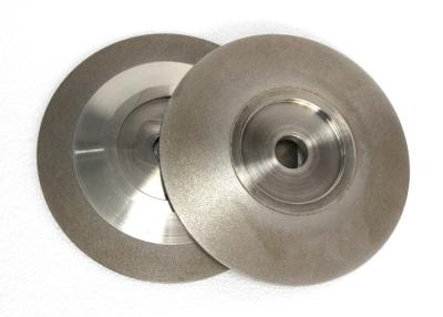 China Electroplated CBN Diamond Grinding Wheels For Gear Hob Cutter Shaping / Sharpening for sale